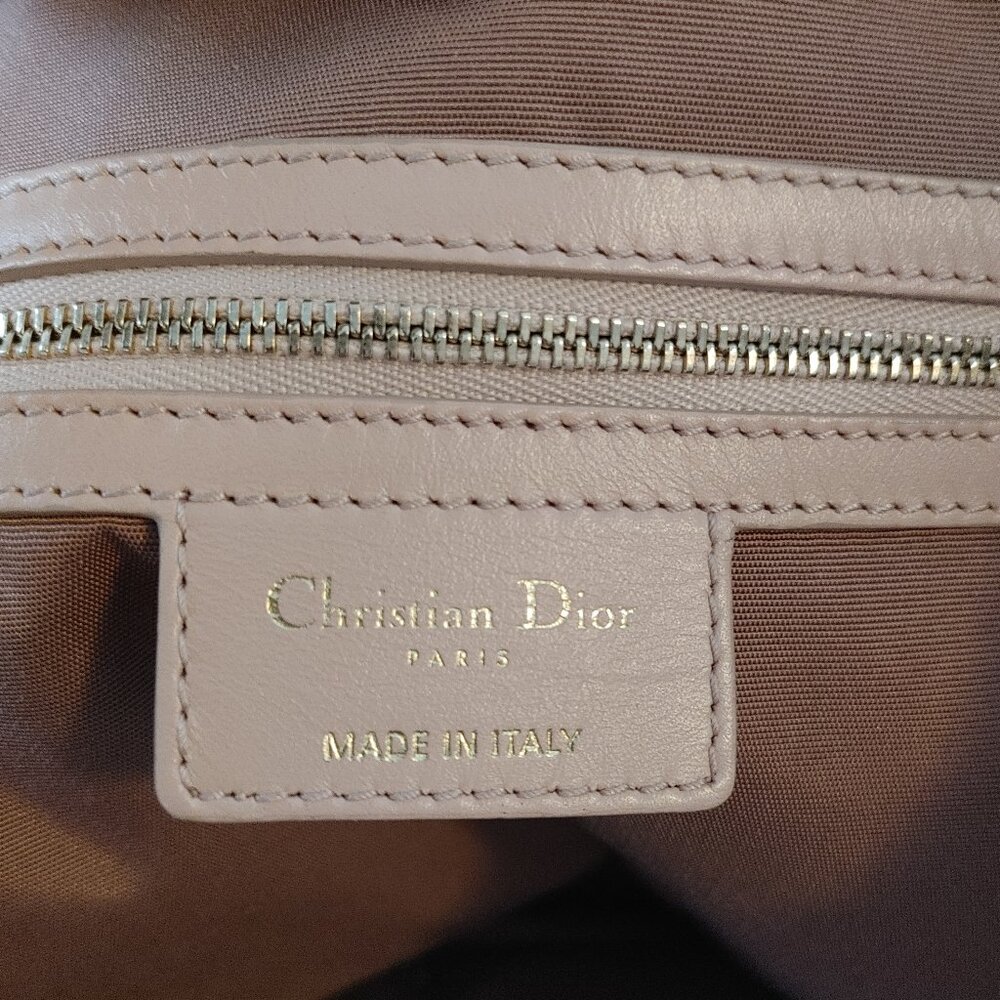 Dior Pink Quilted Cannage Panarea Tote / Bag - Picture 4 of 14